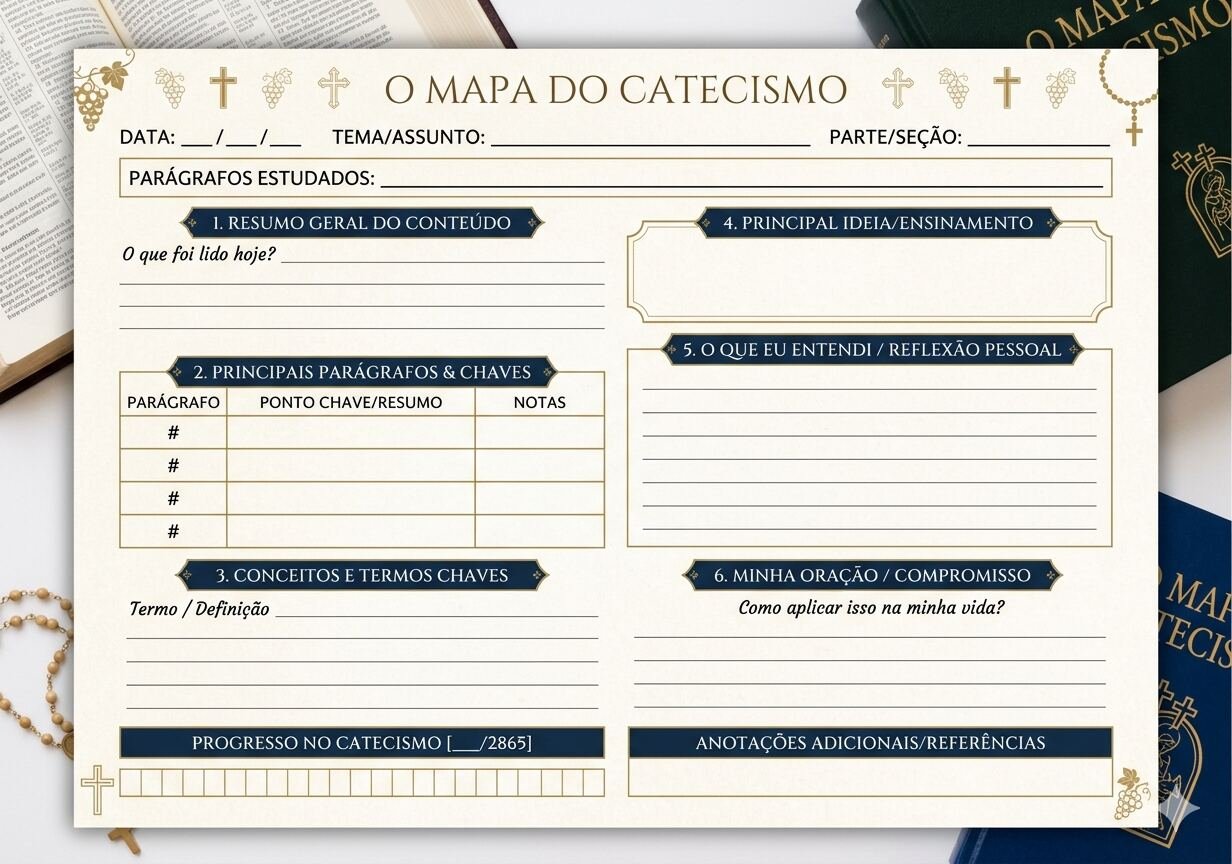 Planeador de estudos do Catecismo