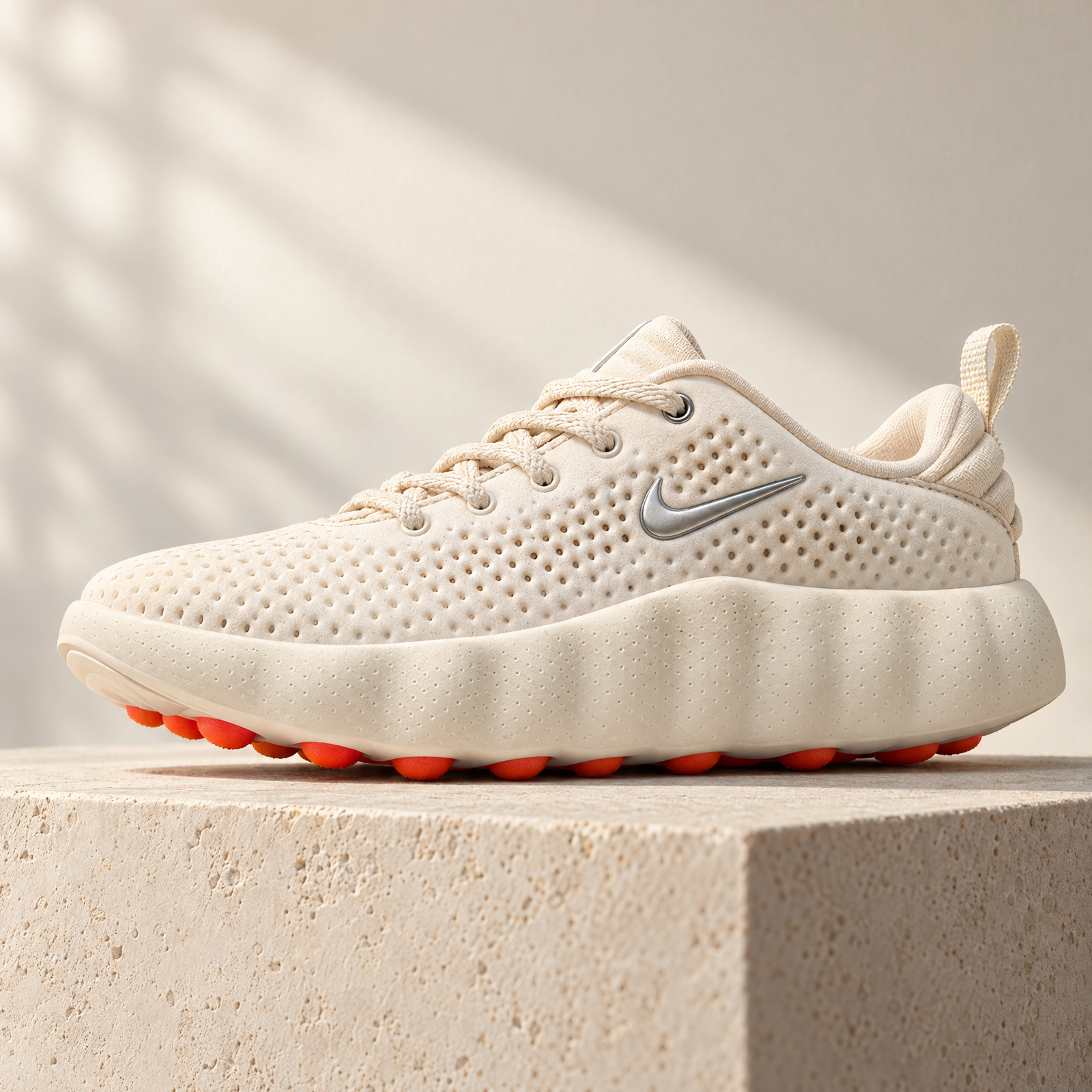 Nike Mind 002 beige: entresuela de espuma