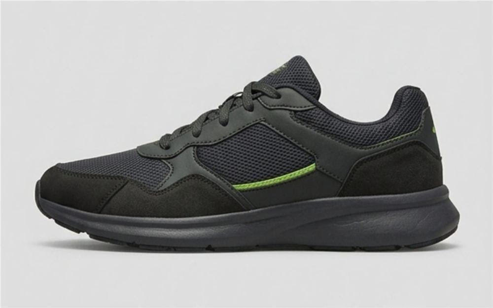 Perfil del tenis casual y suela de diseño convencional